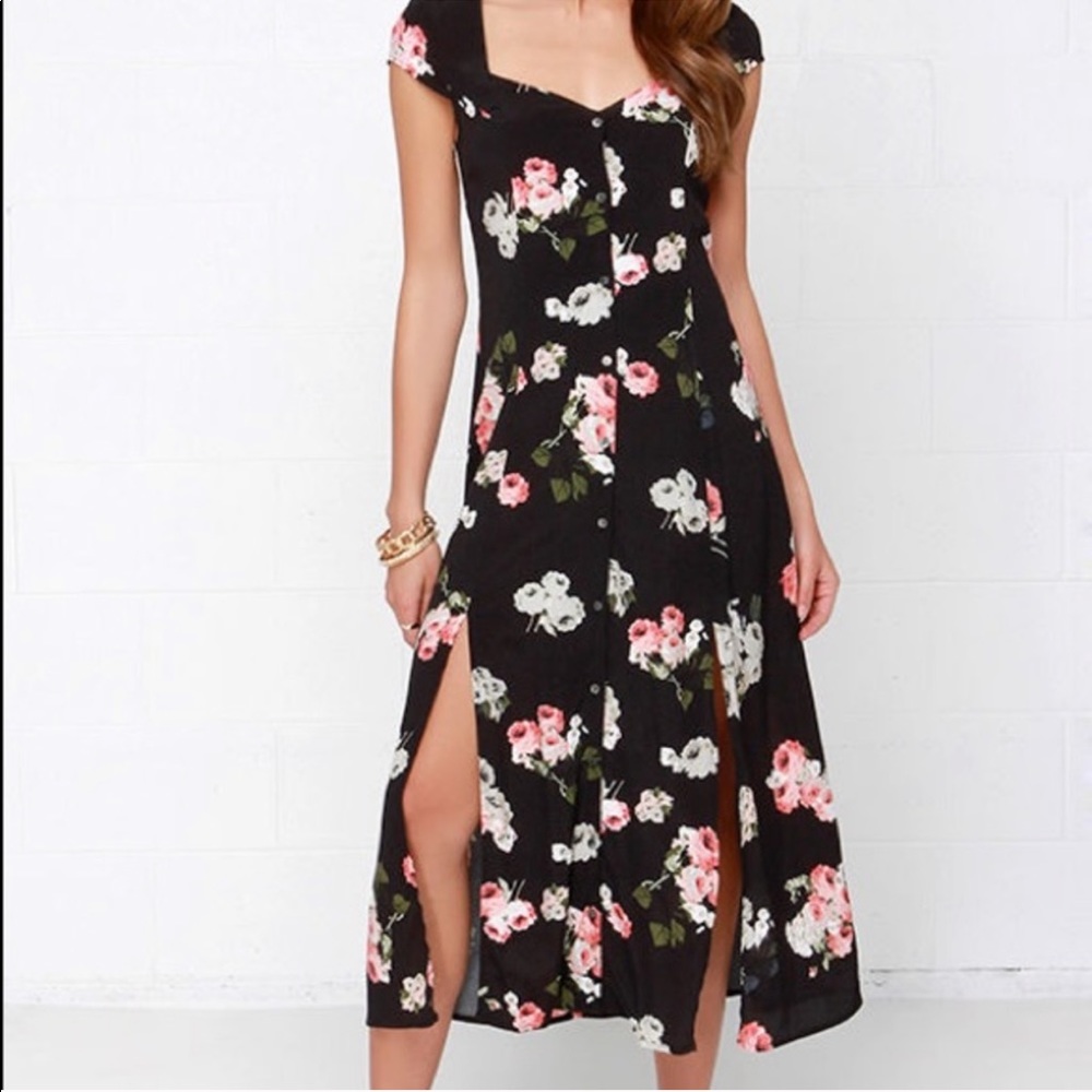 MINK PINK FLORAL DRESS
